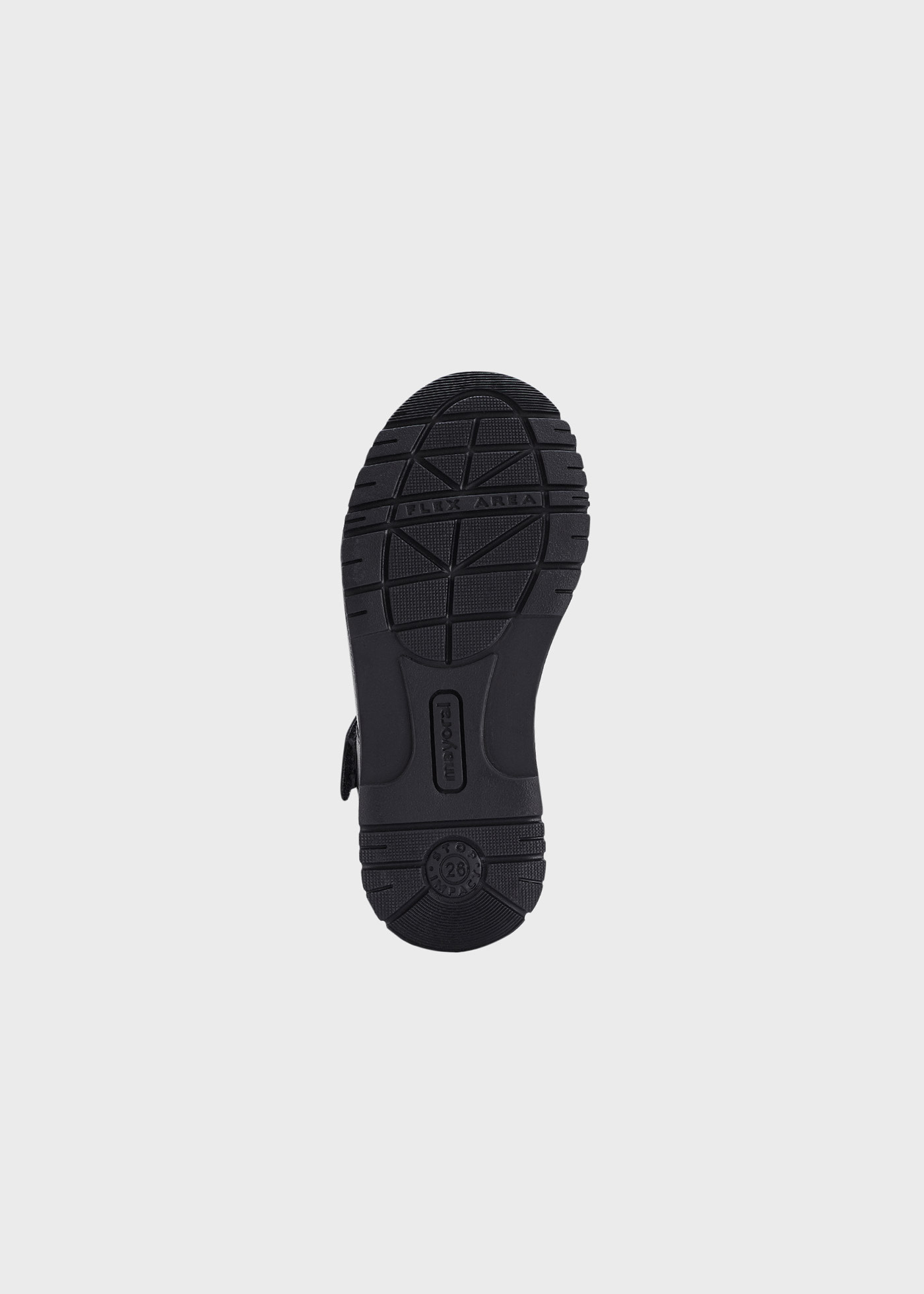 Girl leather school shoes