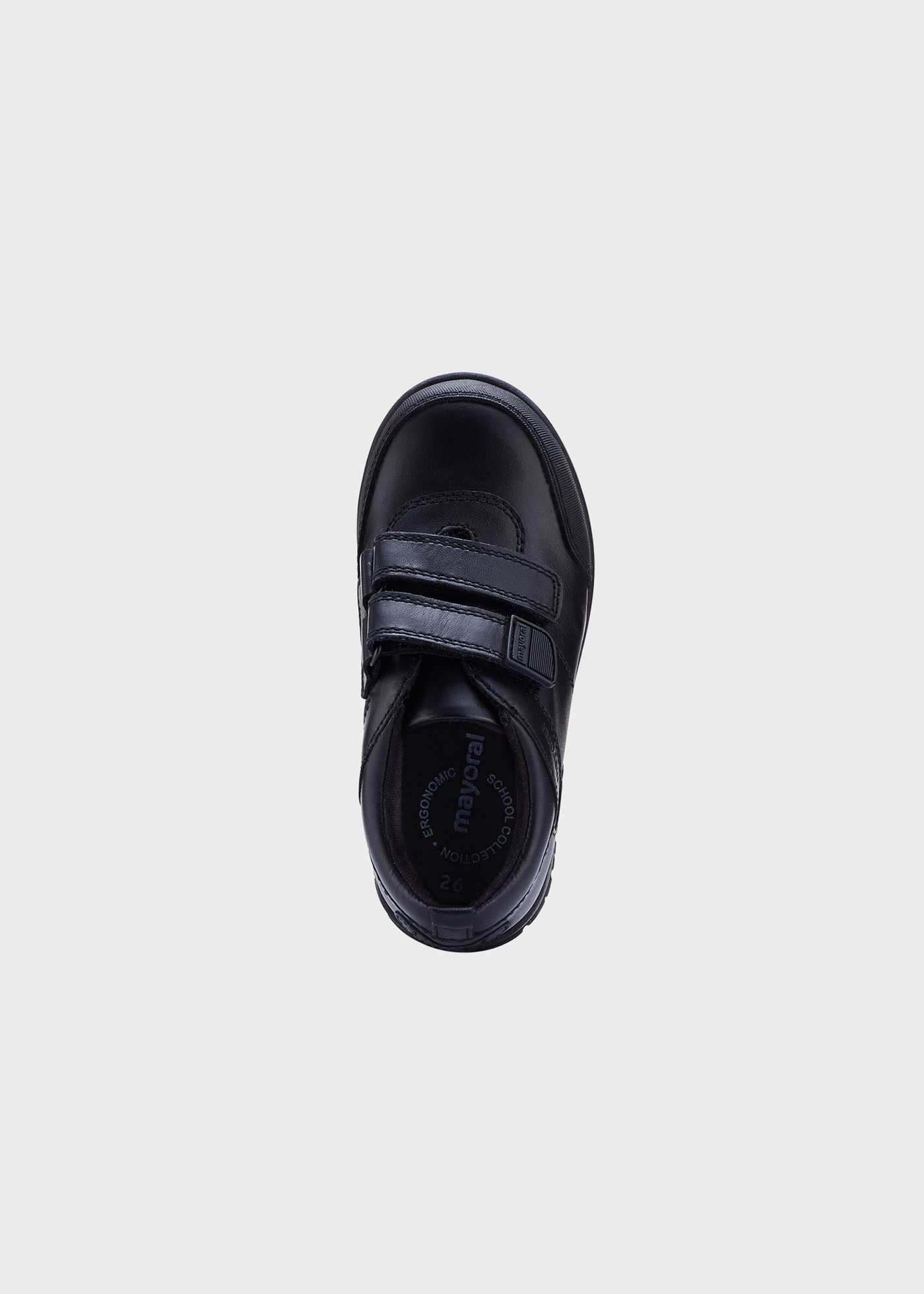 Chaussures sport écolier en cuir garçon