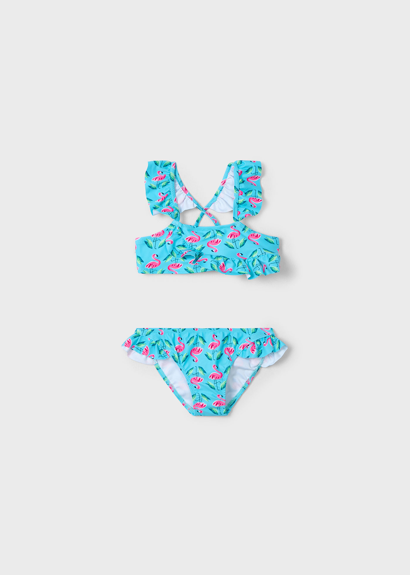 Bikini estampado folho menina