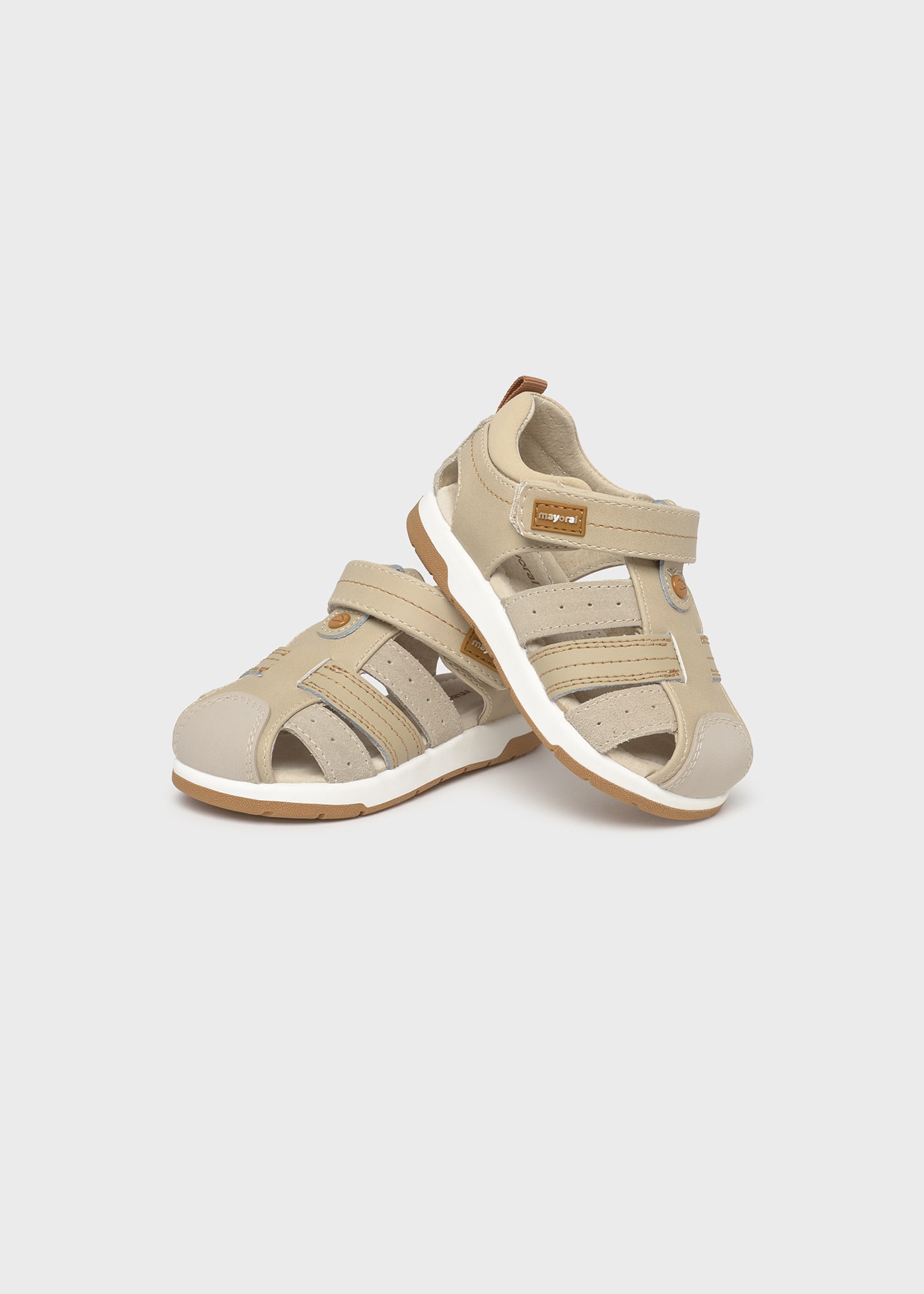 Baby leather sandals