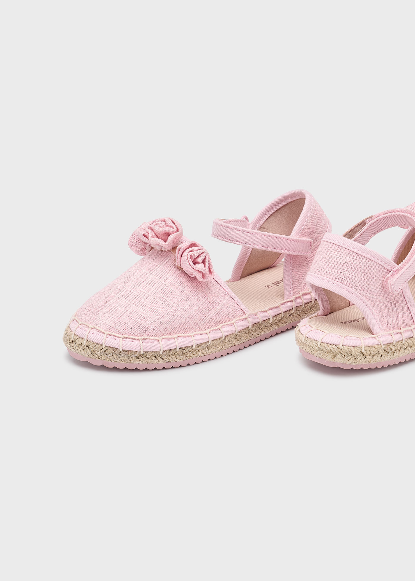 Espadrilles fleurs fille