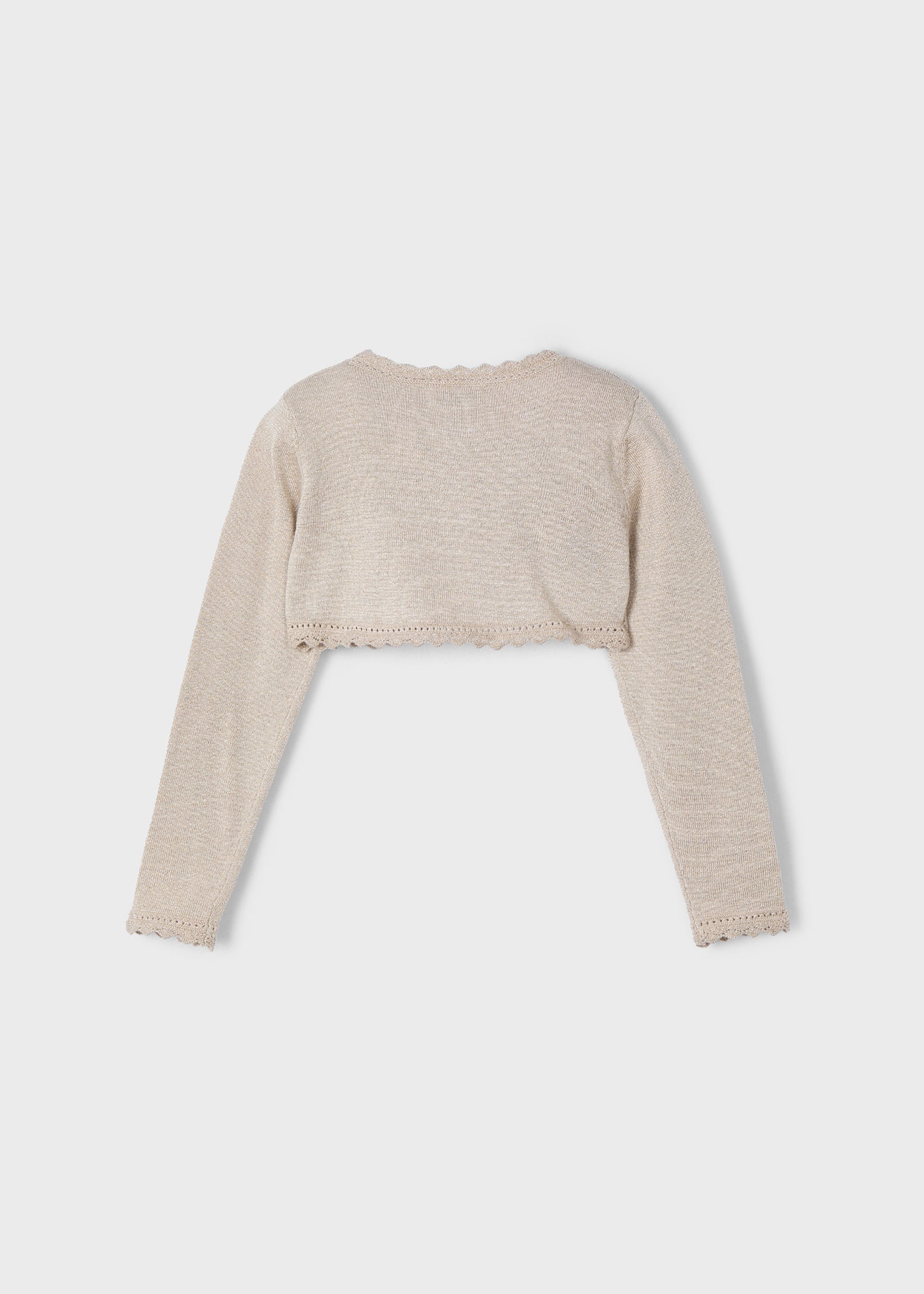 Bolero Strickjacke basic Mädchen