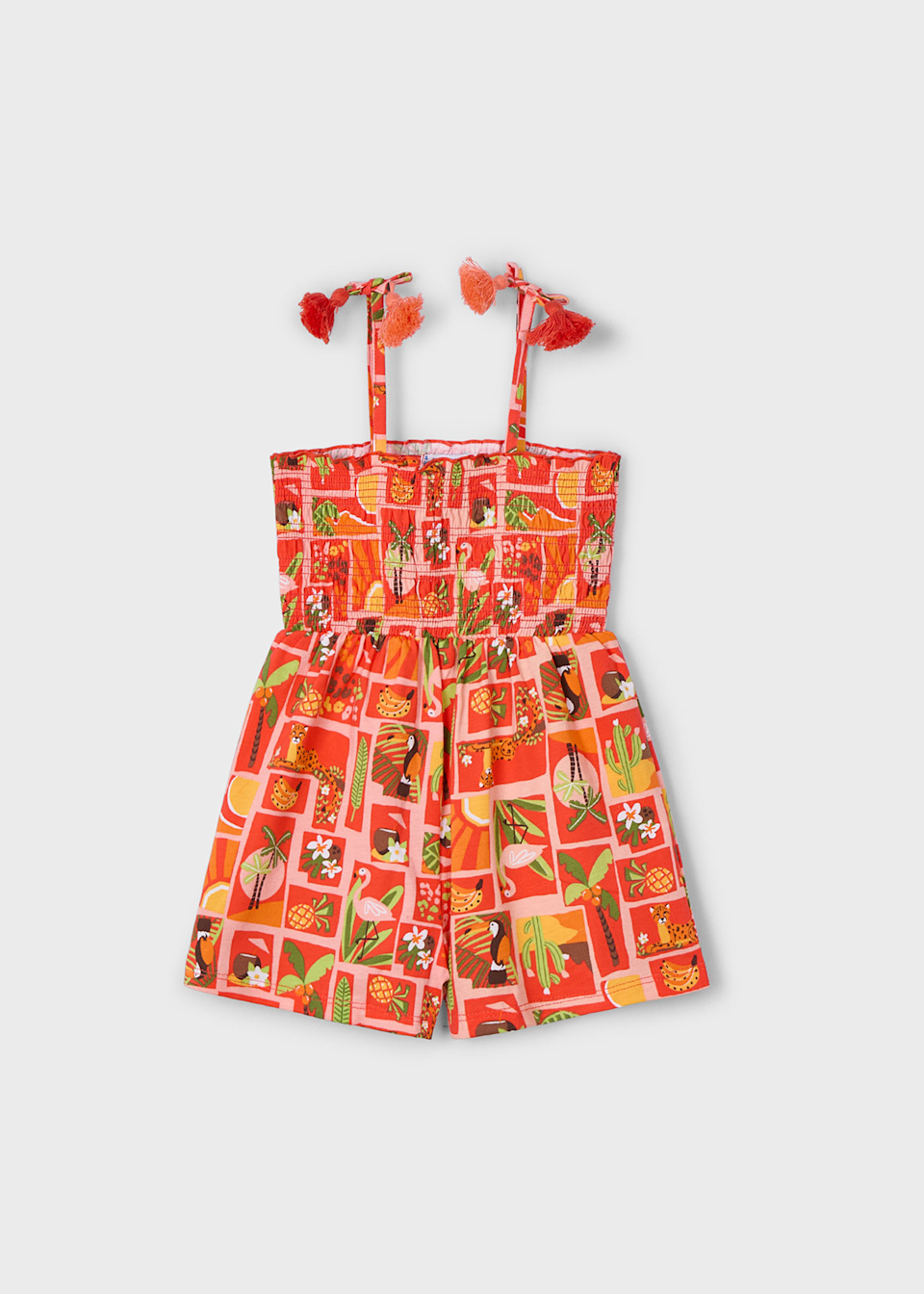 Girl print playsuit