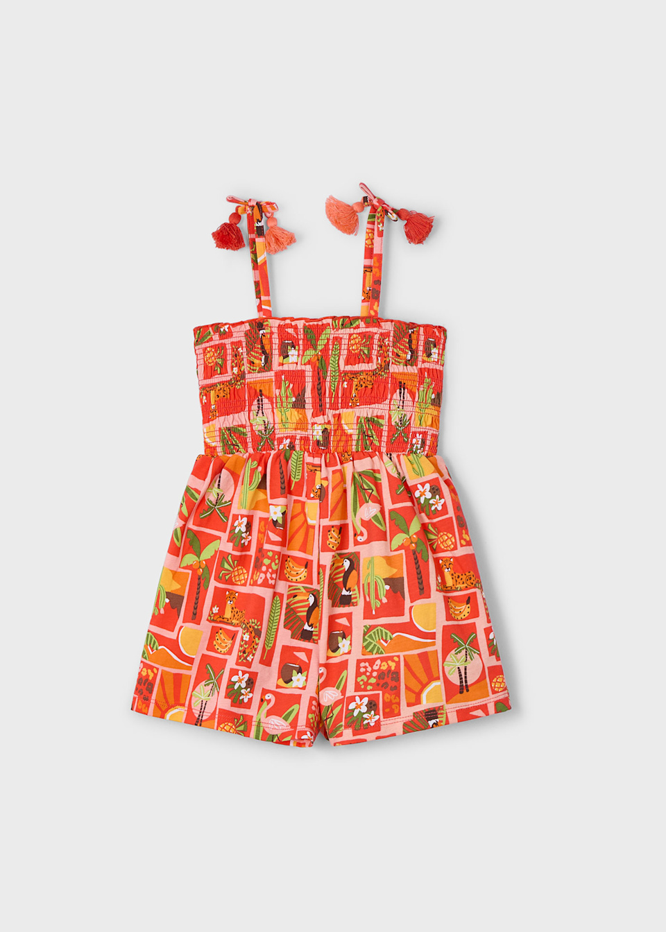 Girl print playsuit