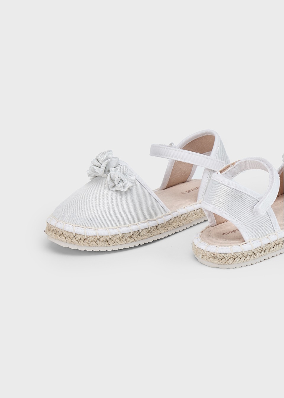 Girl flower espadrilles